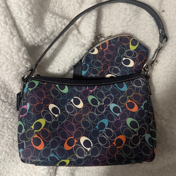 Coach Multicolor Patterned Women's Bag Set - Picture 3 of 6